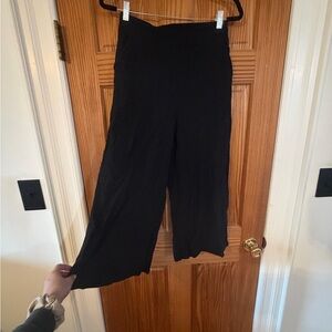Black Wide-Leg Women’s Pants - Classic Comfort